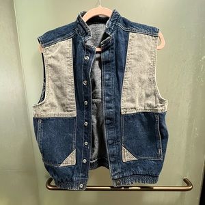 Vintage Cowden denim vest
